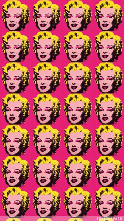 Vintage Wallpaper Iphone Retro, Wallpaper Iphone Retro, Vintage Wallpaper Iphone, Retro Wallpapers, Marilyn Monroe Pop Art, Vintage Backgrounds, Wall Paper Iphone, Paper Iphone, Andy Warhol Pop Art