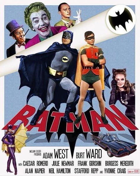 BATMAN AND ROBIN MOVIE <3 Adam West Batman, Batman Characters, Robin Movie, 1966 Batman, Batman Tv Show, 60s Art, Batman Film, Batman 1966, Batman Tv Series