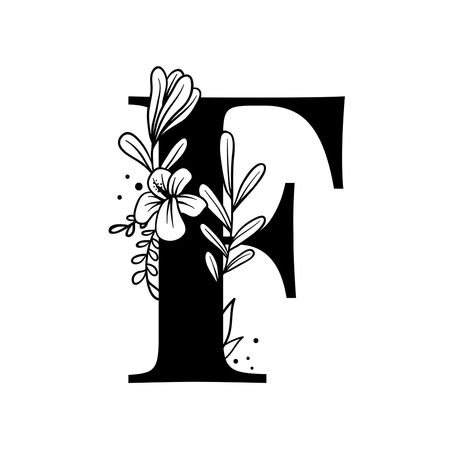 Letter F script psd floral alphabet | free image by rawpixel.com / Tvzsu J Design Letter, J Alphabet Design Letters, J Letter Design, Letter J Tattoo Ideas, J Tattoo Letter Ideas, Letter J Tattoo, Botanical Capital Letter, Floral Alphabet Letters, Letter J Design