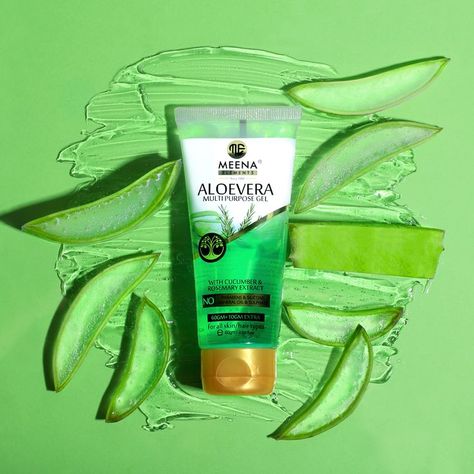 Dull, sticky, or dried out? Aloe vera can help maintain your body's normal moisture balance. Follow these steps for healthy glowing skin 👇 💚Use our neem and aloe vera-infused face wash. 💚Next, apply Neem and Aloe vera gel on your skin with a gentle palm motion. 💚For best results, use the gel at nighttime before bed. 💚The following day, use a neem and aloe vera face wash. #Meenaelements #meenaskincare #meenacare #aloevera #aloeveragel #aloeveraskincare #aloeveraextract #skincare Aloe Vera Product Photography, Aleo Vera For Face, Ph Care, Aloe Care, Product Videography, Aloe Vera Face Wash, Aloe Vera Mask, Aloe Vera Moisturizer, Natural Aloe Vera Gel