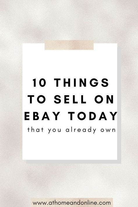 Ebay Inventory Organization, What To Sell Online, Ebay Selling Tips, Buying A Condo, Reselling Business, Selling On Amazon, Ebay Reseller, Ebay Hacks, Ebay Business