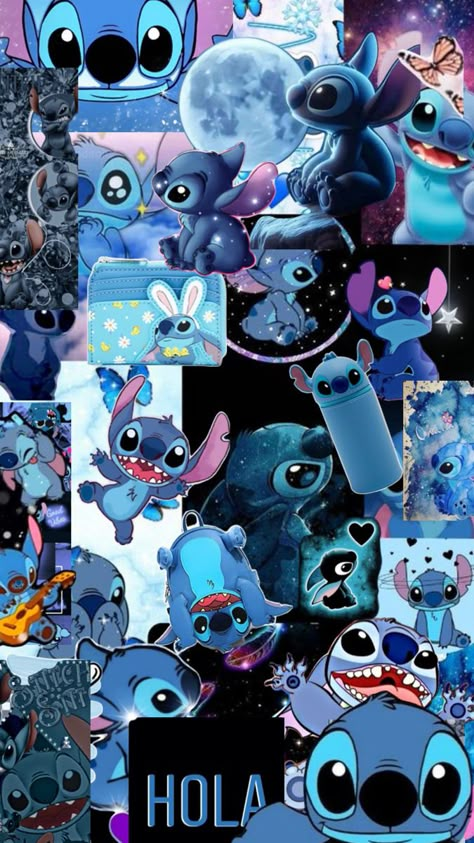 Stitch Wallpaper Aesthetic, Don't Touch My Phone Wallpapers Cute, Lilo And Stitch Tattoo, Stitch Collage, Lilo And Stitch Characters, Cute Iphone Wallpaper Tumblr, Stitch Drawings, Cute Backgrounds For Iphone, Lilo And Stitch Quotes