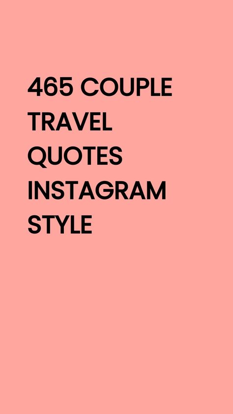 Use this guide to find over 400 couple travel quotes Instagram followers will like and couple travel captions for Instagram. Travel Quotes With Boyfriend, Travel Captions With Boyfriend, Traveling Quotes Love Couples, Travel With Boyfriend Quotes, Couple Travel Captions Instagram, Travel Quotes Aesthetic, Couple Quotes Instagram, Weekend Getaway Quotes, Travel Captions Instagram