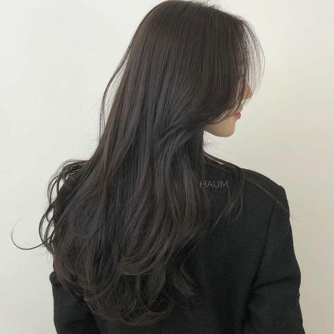 Hear Cat Style, Dark Brown Black Hair Color, Hair Color Black And Brown, Ash Black Hair Color, Ash Black Hair, Dark Ash Brown Hair Color, Dark Ash Hair Color, Dark Ash Brown Hair Colour, Hair Color Gloss