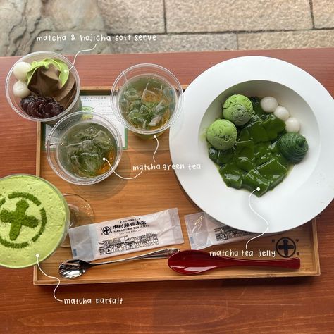 dessert @ nakamura tokichi 07/02/2024 the most beautiful matcha spread 🍵😌 @nakamura_tokichi_official #matcha #japan #japantravel #japanese #kyoto #uji #dessert #matchaparfait #parfait #explore #fyp Japanese Parfait, Japanese Matcha, Matcha Tea, Soft Serve, Matcha Green Tea, Green Tea, Jelly, Matcha, Japan