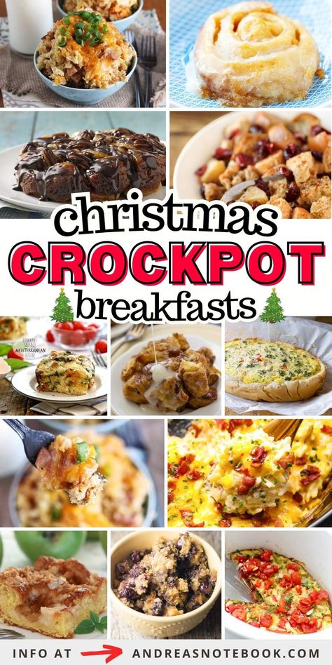 Ready to make your Christmas morning special with no fuss? Dive into our collection of 16 Crockpot Christmas Breakfast Recipes for your holiday mornings. These make-ahead, easy breakfast ideas are perfect for a family. Wake up to the aroma of a delicious crockpot breakfast, with everything from French toast recipes to egg casserole recipes. Whether you're seeking a healthy Christmas breakfast or a sweet Christmas treat, these slow cooker breakfast recipes are family favorites Crockpot Christmas Breakfast, Crock Pot Breakfast Recipes, Healthy Christmas Breakfast, Crock Pot Breakfast, Christmas Breakfast Recipes, Christmas Crock, Slow Cooker Christmas, Crockpot Christmas, Christmas Casserole