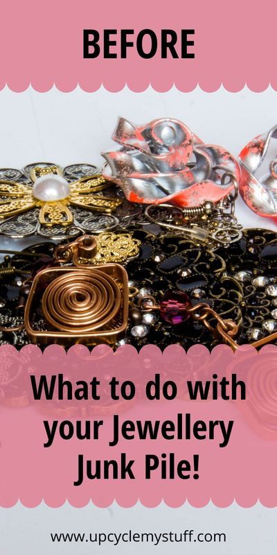 Diy With Old Jewelry, Repurposed Earrings Ideas, Old Earrings Repurpose, Decorating With Buttons, Old Necklaces Repurpose, Projects With Old Jewelry, Using Old Jewelry For Crafts, Crafts With Old Jewelry Diy Projects, Crafts With Jewelry Diy Projects