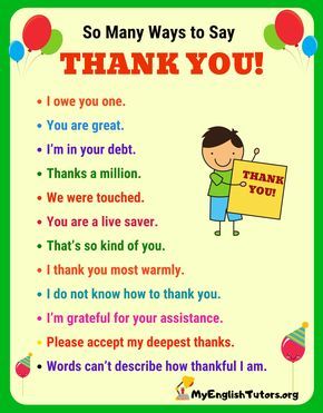 So Many Ways to Say THANK YOU Teaching English Grammar, English Learning Spoken, Conversational English, English Vocab, English Verbs, Learn English Grammar, Good Vocabulary Words, Good Vocabulary, English Language Teaching