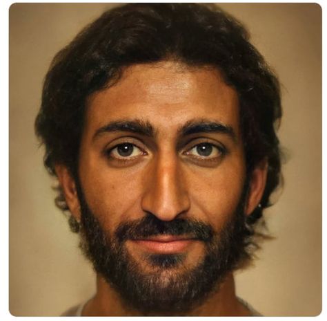 Dutch photographer Bas Uterwijk used artificial intelligence to generate a hyper-realistic image of of what Jesus might have looked like. IMO this is the most accurate depiction of him I've ever seen. Twitter Famous, Biblical Clothing, Photorealistic Portraits, Middle Eastern Men, Famous Historical Figures, Famous Portraits, Famous Sculptures, Jan Van Eyck, Napoleon Bonaparte