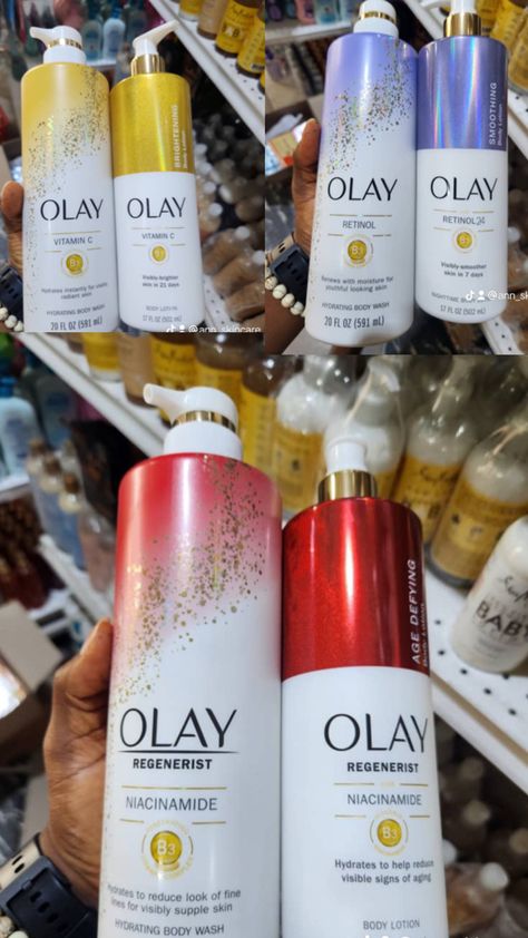 Olay Body Wash, Body Wash And Lotion, Olay Regenerist, Age Defying, Smoother Skin, Even Skin Tone, Radiant Skin, Retinol, Body Wash