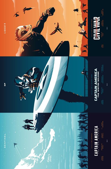 Captain America Trilogy Posters Captain America Trilogy, Marvel Movie Posters, Marvel Images, Marvel Fan Art, Marvel Comics Wallpaper, Marvel Posters, Marvel Films, Marvel Wallpaper, Marvel Fan