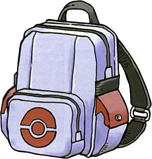 Pokemon Trainer Outfits, Pokemon Bag, Pokemon Backpack, Backpack Drawing, Pokemon Rpg, Pokemon Clothes, Pokemon Accessories, Oc Pokemon, Pokémon Black And White