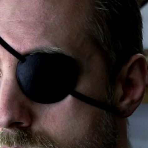 Missing Eye Aesthetic, Man With Eyepatch, Eye Patch Aesthetic, Eyepatch Aesthetic, Book Men, Stieg Larsson, Eye Patch, Boys Wear, Metal Gear Solid