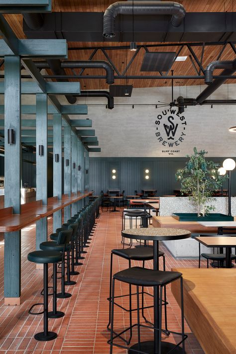 Brewery Bar Design, Taproom Design, Brewery Interior Design, Modern Brewery, Brewery Interior, Brewery Equipment, Brewery Bar, Brewery Design, Cladding Systems