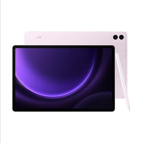 SAMSUNG Galaxy Tab S9 FE+ 12.4” 256GB Android Tablet, IP68 Water- and Dust-Resistant, Long Battery Life, Powerful Processor, S Pen, 8MP Camera, Lightweight Design, US Version, 2023, Lavender Galaxy Tab S9 Fe, Samsung Galaxy Tab S9 Fe, Clear Phone Case Design, Samsung 9, Samsung Galaxy Tablet, Galaxy Tab S9, Unlocked Phones, Samsung Tabs, Samsung Tablet