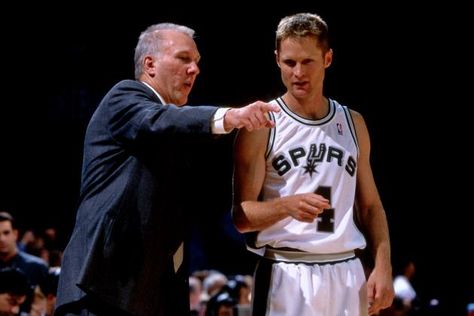 Steve Kerr Spurs Gregg Popovich, Sports Pics, Steve Kerr, Charles Barkley, The Warriors, Los Angeles Clippers, Sports Pictures, Nba Teams, San Antonio Spurs