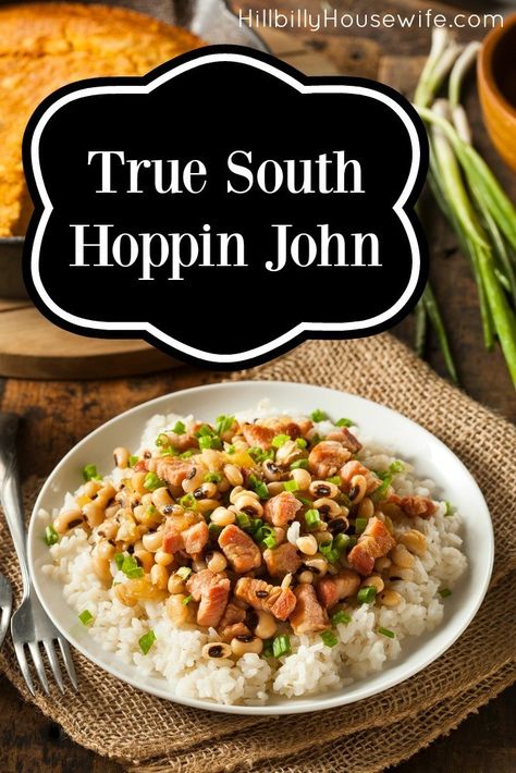 Hopin John Black Eyed, Hopping John Recipe Deep South Dish, Hoppin John Recipe With Ham, Hoping John Recipe, Hopping John Recipe Black Eyed Pea, Hopping John Recipe, Keto Beans, Hopping John, Hillbilly Food