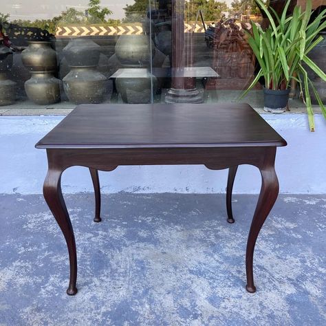 Rosewood Tea Table . Dimension. Height - 24 inch Width - 31.5 inch Length : 23.5 inch Please reach out via DM for enquiries. #antique #vintage #antiques #art #interiordesign #homedecor #retro #antik #vintagestyle #antiqueshop #decor #handmade #interior Vintage Asian Hand Carved Glass Top Table, Tea Table, Antique Shops, Antique Vintage, Vintage Antiques, Vintage Fashion, Tea, Interior Design, Wood