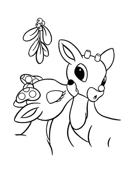 Free Printable Rudolph Coloring Pages For Kids Rudolph Coloring Pages, Reindeer Coloring Pages, Christmas Redwork, Colouring Images, Deer Coloring Pages, Christmas Colouring, Rudolph Red Nosed Reindeer, Santa Coloring Pages, Christmas Coloring Sheets