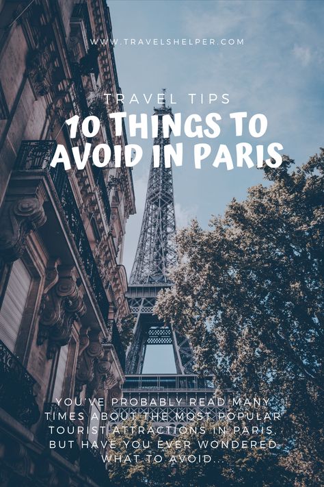 Paris Tourist Attractions, Fun Trips, Paris Tours, City Of Lights, City Lights, Tourist Attraction, Eiffel Tower, Travel Tips, Most Popular