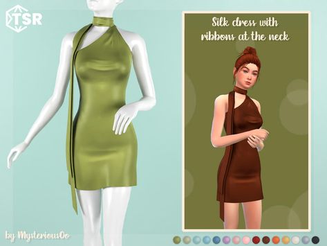 Ts4cc Dress, S4cc Dress, The Sims Resource Maxis Match, Sims 4 Cc Dresses, Ts4 Dress, Vip Dress, Clothes Cc, Cc Clothes, Pelo Sims