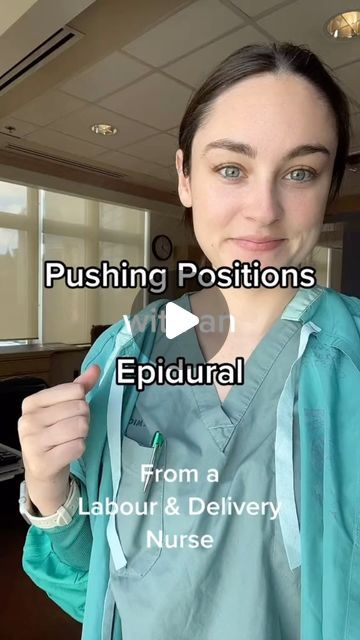 Nurse Sydney on Instagram: "Pushing positions with an epidural from a Labour & Delivery Nurse 🤰🤱  Cannot be taken as medical advice. #laboranddeliverynurse #labor #birth #pushing #epidural #newmom #pregnant #pregnancymusthaves #pushingpositions #epiduralbirth #momtobe #pregnancy #laboranddelivery #childbirth #newborn #anaesthesia #obgyn #midwife" Epidural Labor Positions, Fundal Height Chart Pregnancy, Birthing Positions With Epidural, Perennial Massage, Birth Positions With Epidural, Pushing Positions Birth, Labor Positions With Epidural, Epidural Birth Positions, Birthing Positions