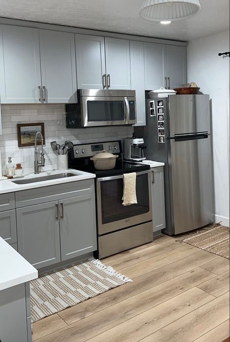 Shelves For Kitchen Storage, Stove And Fridge On Same Wall Small Spaces, Basement Apartment Layout Floor Plans, Basement Corner Kitchenette, Small One Wall Kitchen Ideas, Fridge And Stove On Same Wall, Basement Small Kitchen Ideas, Small Kitchen With Pantry, Basement Suite Kitchen