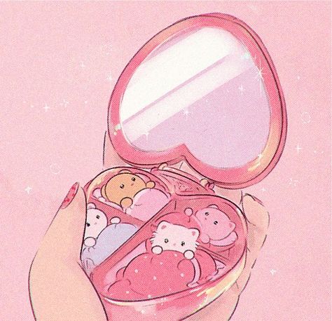 Hello Kitty, Kitty, Twitter, Animals, Anime, Pink, Art