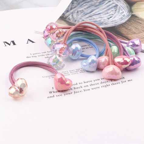 Smarter Shopping, Better Living! Aliexpress.com Kids Salon, Classy Glasses, Diy Hair Accessories Ribbon, Hair Rubber Bands, Cool Gifts For Kids, Cute Princess, Elastic Hair Bands, Fashion Hair Accessories