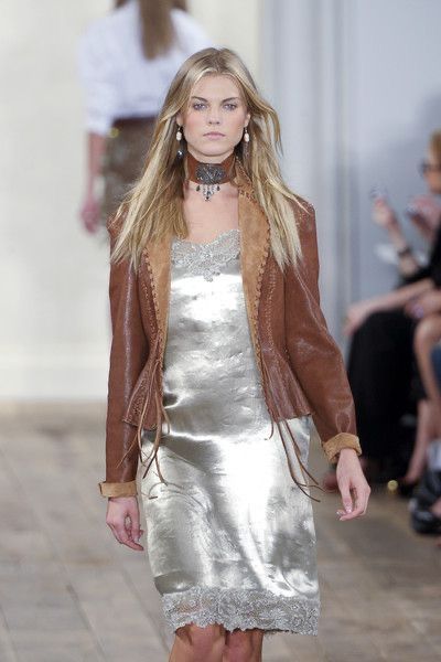 Cowboy Runway, Ralph Lauren Runway, Mountain Chic, Coastal Cowboy, 2011 Runway, Silver Blouse, Double Rl, Space Cowgirl, 2010 Fashion