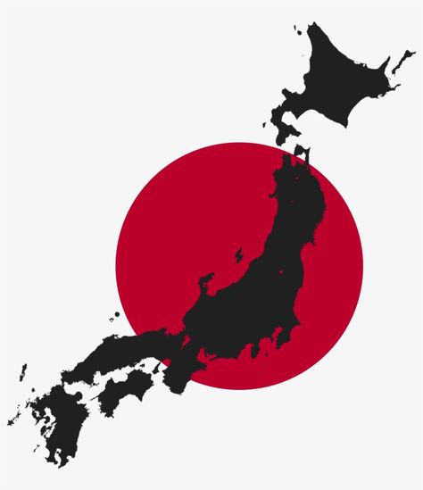 Japanese Flag Wallpaper, Japan Map Aesthetic, Japan Flag Art, Japon Aesthetic, Japanese Tattoo Words, Japanese Culture Art, Maps Aesthetic, Japan Icon, Country Tattoos