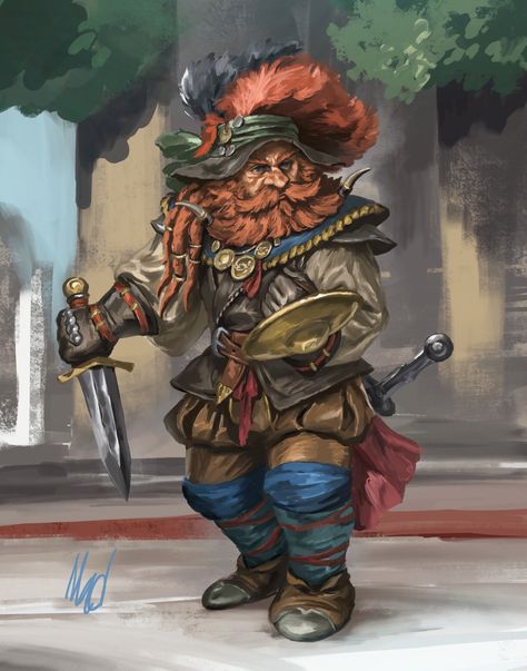 ArtStation - Dwarf Swordsman D D Character Ideas, D D Monsters, Cyberpunk Character, Fantasy Races, Dungeons And Dragons Homebrew, Warhammer Fantasy, Fantasy Rpg, Dnd Characters, Fantasy Character Design