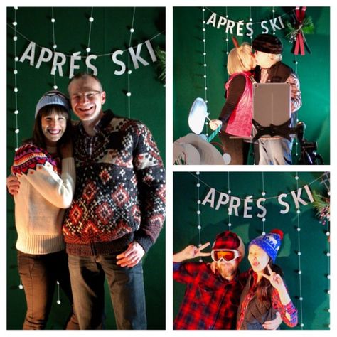 Ski Lodge Theme Holiday Party: Baby It's Cold Outside! Ski Lodge Christmas, Ski Lodge Party, School Holiday Party, Apres Ski Outfits, Ski Party, 80s Party Outfits, Ski Lodge Decor, Apres Ski Party, Christmas Lodge