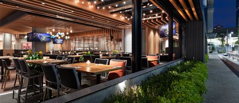 Cactus Restaurant, Gap Year Plan, Pool Design Modern, Steakhouse Restaurant, Cactus Club, Restaurant Station, Canadian Cuisine, Material Gworl, Dining Restaurant