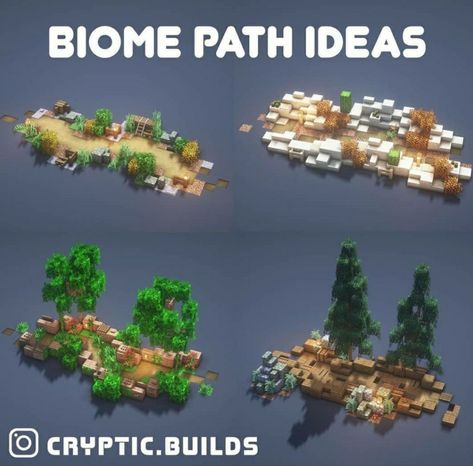 Minecraft Nation Ideas, Waystones Minecraft, Minecraft Paths Ideas, Minecraft Waystones Ideas, Minecraft Hexagon, Minecraft 1.20 Build Ideas, Minecraft Build Themes, Path Ideas Minecraft, Minecraft Path Design