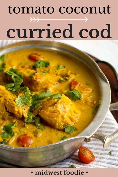 Best Fish Recipes, Tilapia Fish Recipes, Cod Fish Recipes, Fish Recipes Baked, Cod Recipe, Fish Curry Recipe, Cod Recipes, Fish Recipes Healthy, Stewed Tomatoes