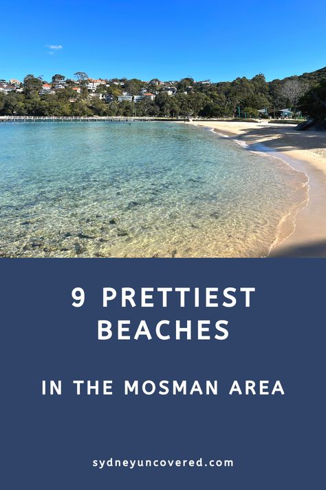 9 Beautiful Beaches in Mosman Mosman Sydney, Sydney Beaches, Rose Bay, Pretty Beach, New South Wales Australia, Secluded Beach, Tropical Rainforest, Calm Water, Most Beautiful Beaches