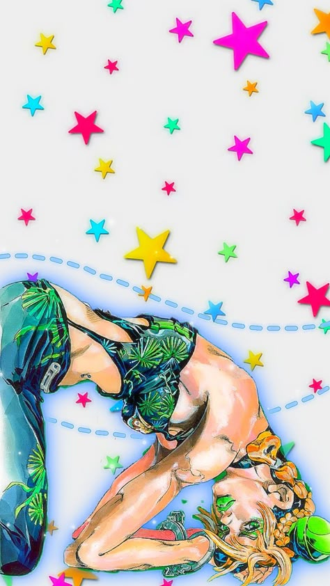 Anime Star Wallpaper, Jolyne Kujo Aesthetic, Jojo Part 6 Wallpaper, Jojo Phone Wallpaper, Jolyne Aesthetic, Jolyne Wallpaper Iphone, Jjba Wallpaper Iphone, Jolyne Pfp Aesthetic, Jolyne Kujo Wallpaper