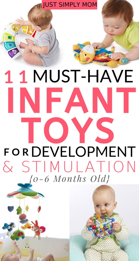 Make sure your baby is getting all the stimulation they need to hit their milestones and next developmental stages. Use these toys for fun and play with your newborn or infant from 3-6 months old, including sensory and fine motor skills. Newborn Baby Hacks, Newborn Sensory, Infant Toys, Best Baby Toys, Baby Toys Diy, Newborn Toys, Baby Swings, Developmental Toys, Baby Development