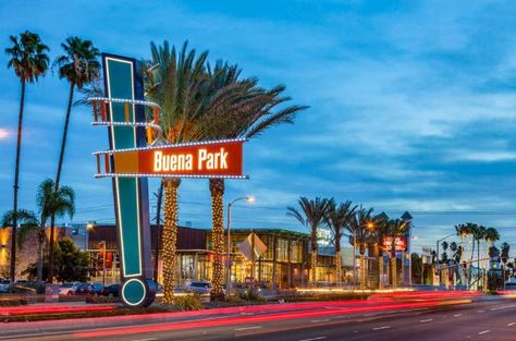 Buena Park: A Hidden Gem in SoCal - Your AAA Network Buena Park California, Wooden Roller Coaster, Independence Hall, Buena Park, Knotts Berry Farm, Visit California, Win A Trip, Park Homes, Western Movies