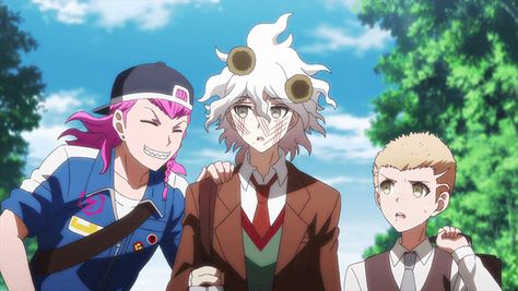 Kazuichi And Fuyuhiko, Kazuichi Soda, Kazuichi Souda, Danganronpa Matching, Komaeda Nagito, Bagel Bites, Anime Party, Reverse 1999, Danganronpa Ships