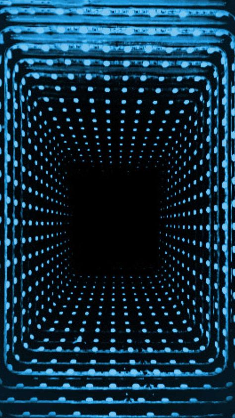 Infinity Mirror Wallpaper Infinity Mirror Wallpaper, Mirror Infinity, Mirror Wallpaper, Mirror Illusion, Light Wallpaper, Infinity Mirror, Mirror Light, Mirrored Wallpaper, Lit Wallpaper