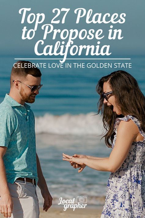 California, often referred to as the Golden State, is renowned for its stunning landscapes, diverse culture, and romantic settings that make it a perfect destination for a memorable proposal. Whether you’re looking for a picturesque beachfront, a tranquil mountain escape, or an urban rooftop with a view, California has it all. In this article, we’ll explore 27 of the best places to propose in California, offering you romantic tips for locations that you and your partner will truly appreciate. Proposal Tips, Romantic Settings, Places To Propose, Urban Rooftop, Best Places To Propose, Best Proposals, Stunning Landscapes, Golden State, The Golden