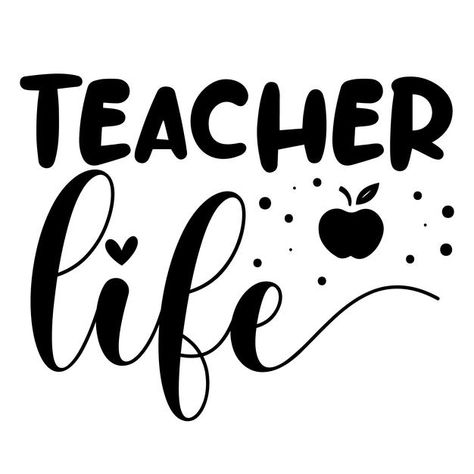 Art Teacher Svg, Cricut Teacher, Vynil Ideas, Handmade Teacher Gifts, Kawaii Cat Drawing, Shirt Typography, Teacher Appreciation Gifts Diy, Teacher Quotes Inspirational, Custom Teacher Gifts