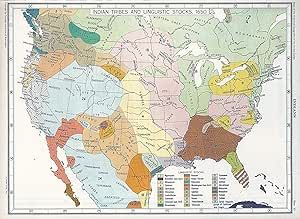 Historical Poster |1650 US Map Native American Indian Tribes Languages (23"x31") Map Indian, Historical Poster, Native American Map, Native American Tribes Map, English Classroom Posters, Native American Indian Tribes, Native American Tools, Native American Print, Patent Art Prints