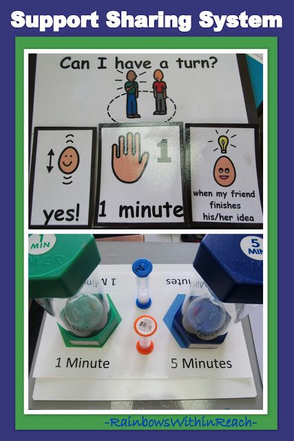 Photo of: Sharing Toys: timers to reinforce the concept of sharing Pyramid Model Preschool, Sen Classroom Ideas, Preschool Visuals, Teach Activities, Preschool Sel, Aba Activities, Structured Teaching, Pyramid Model, Kids Therapy