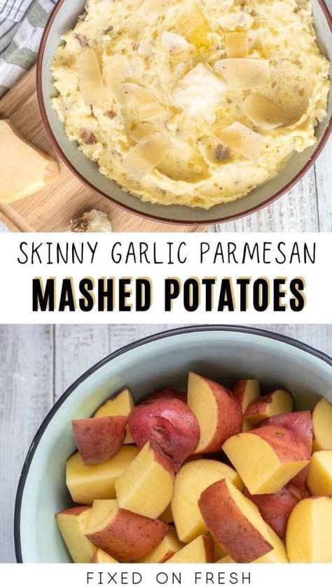 Healthy Mashed Red Potatoes, Low Cal Mashed Potatoes, Low Cal Sides Dishes, Red Potato Recipes Healthy, Low Calorie Mashed Potatoes, Low Calorie Side Dishes Healthy, Low Calorie Thanksgiving Sides, Low Cholesterol Side Dishes, Low Cal Potato Recipes