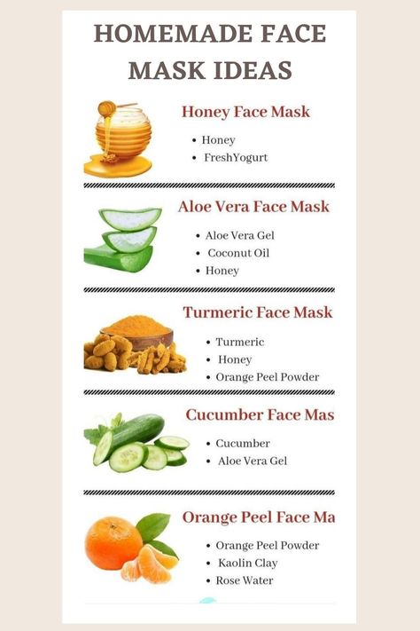 Homemade face mask are effective treatments because the ingredients are able to sit on your skin for about 10 to 30 minutesThe nutrients and vitamins penetrate your skindeep cleaning your pores and removing the outermost layer of dead skinFacial masks can cleansetightenexfoliatesoftenand brighten the skinSkinecare Homeremedies Facemask Health Face Mask For Glass Skin, Rice Face Mask, Turmeric Face Pack, Turmeric Skin Care, Face Mask Ingredients, Diy Turmeric Face Mask, Cucumber For Face, Homemade Face Mask, Turmeric Face