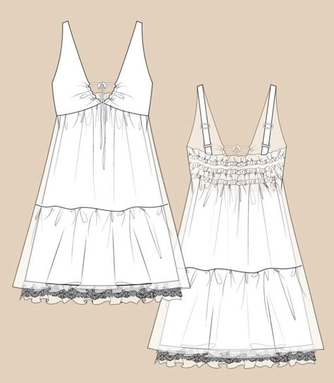 Babydoll Dress Sewing Pattern PDF XS-XL - Etsy Babydoll Pattern Sewing, Babydoll Tank Top Sewing Pattern, Babydoll Top Sewing Pattern, Diy Babydoll Top, Babydoll Dress Sewing Pattern, Babydoll Top Pattern, Babydoll Pattern, Babydoll Dress Pattern, Size Chart Design