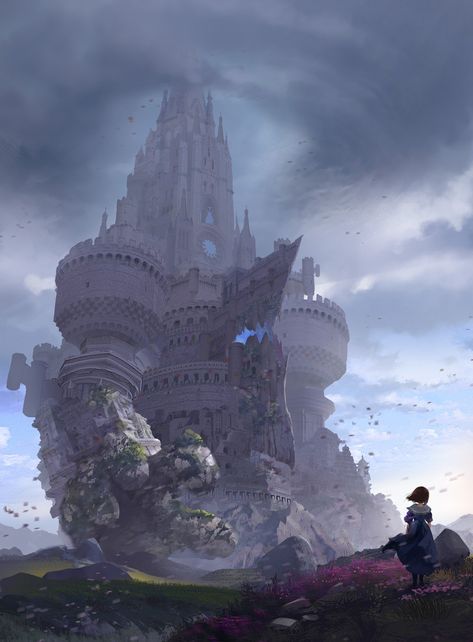 castle golem, kim hoocheol on ArtStation at https://www.artstation.com/artwork/WKKdQ Dnd Locations, Fantasy Concept, Giant Art, Fantasy City, Fantasy Castle, Fantasy Setting, Fantasy Places, Fantasy Monster, Mythical Creatures Art